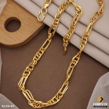 Classical Round with Oval Kadi Chain for Men CH-07.