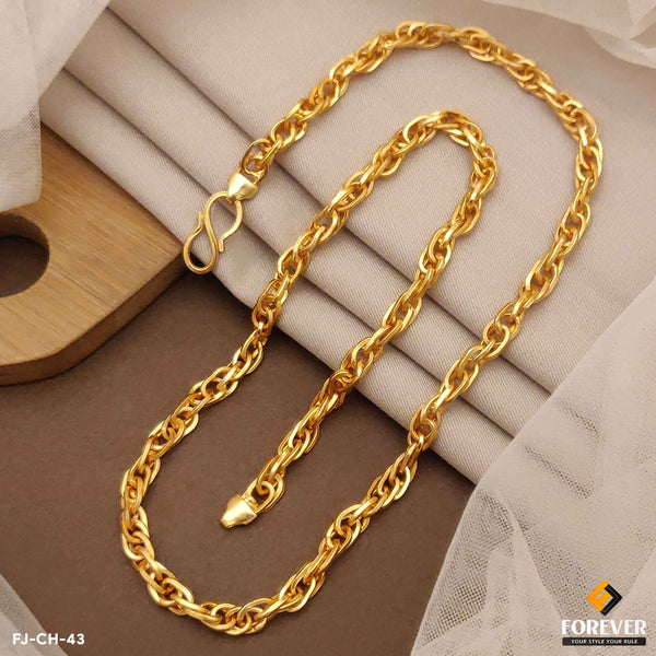 Gold Plated Lovely Design High-Quality Chain for Men.(CH-43)