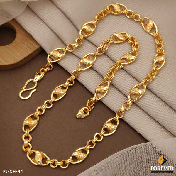 Gold Plated Kohli Exceptional Design High-quality Chain For Men.(CH-44)