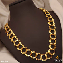 2 Kadi Superior Quality Hand-Finished Design Gold Plated Chain for Men.(CH-48)