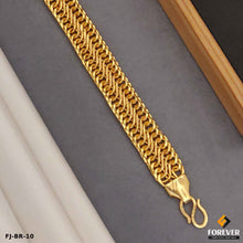 New Exclusive Design high Gold finish Patta Design Bracelet for Men.(BR-10)