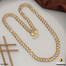 New Classical Gold Finish 2 Kadi Chain For Man.(CH-24)