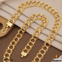 New Classical Gold Finish 3 Kadi Chain for Men.(CH-54)