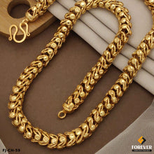 New Gold Platted Rajwadi Kadi On Cape Design Chain For Men.(CH-59)