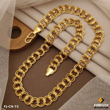 New Classical Gold Finish 2 Kadi Chain with support design chain for Men.(CH-72)