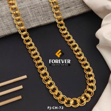 New Classical Gold Finish 2 Kadi Chain with support design chain for Men.(CH-72)