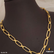 New Elevate Your Style with simple kadi Design Gold-Plated Chain for men.(CH-79)