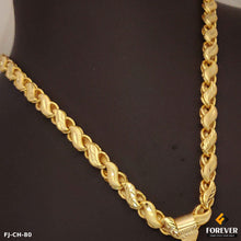 New Classical Gold Finish Koyali Design Chain For Men. (Ch-80)