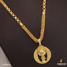 High quality finishing gajpati pendal with Rassa design mens fashion chain.(CP-23)