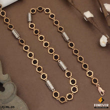 Rose Gold Forming Lovely Design High-quality Rudraksha Mala For Men.(ML-05)