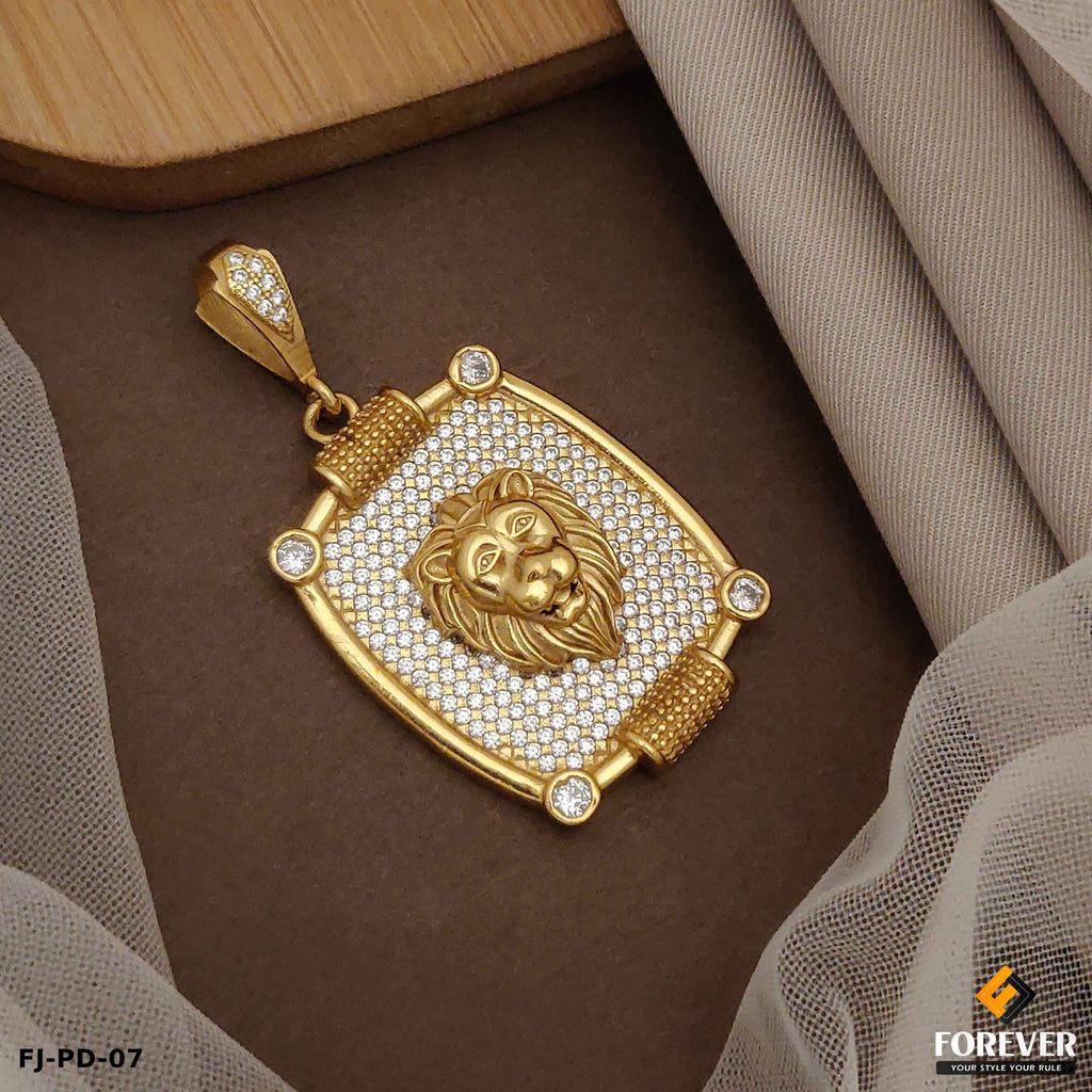 New Superior Diamond Lion Pendant for - Main Image