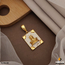 Superior Diamond Shivling Pendant for Men (PD-08)