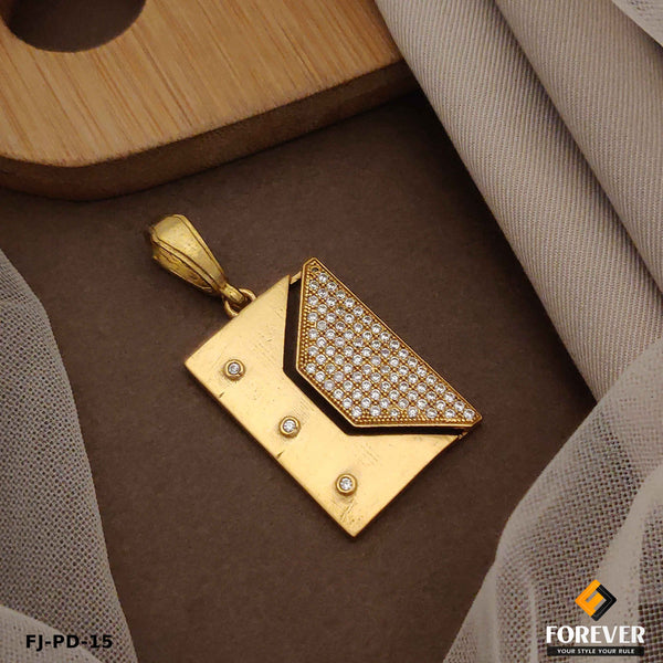 New Superior Diamond SQUARE  Pendant for Men.(PD-15)