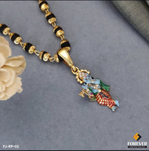Exclusive Design of Shree Krishna Pendant with Premium Rudraksh Mala for Men.(MP-01)